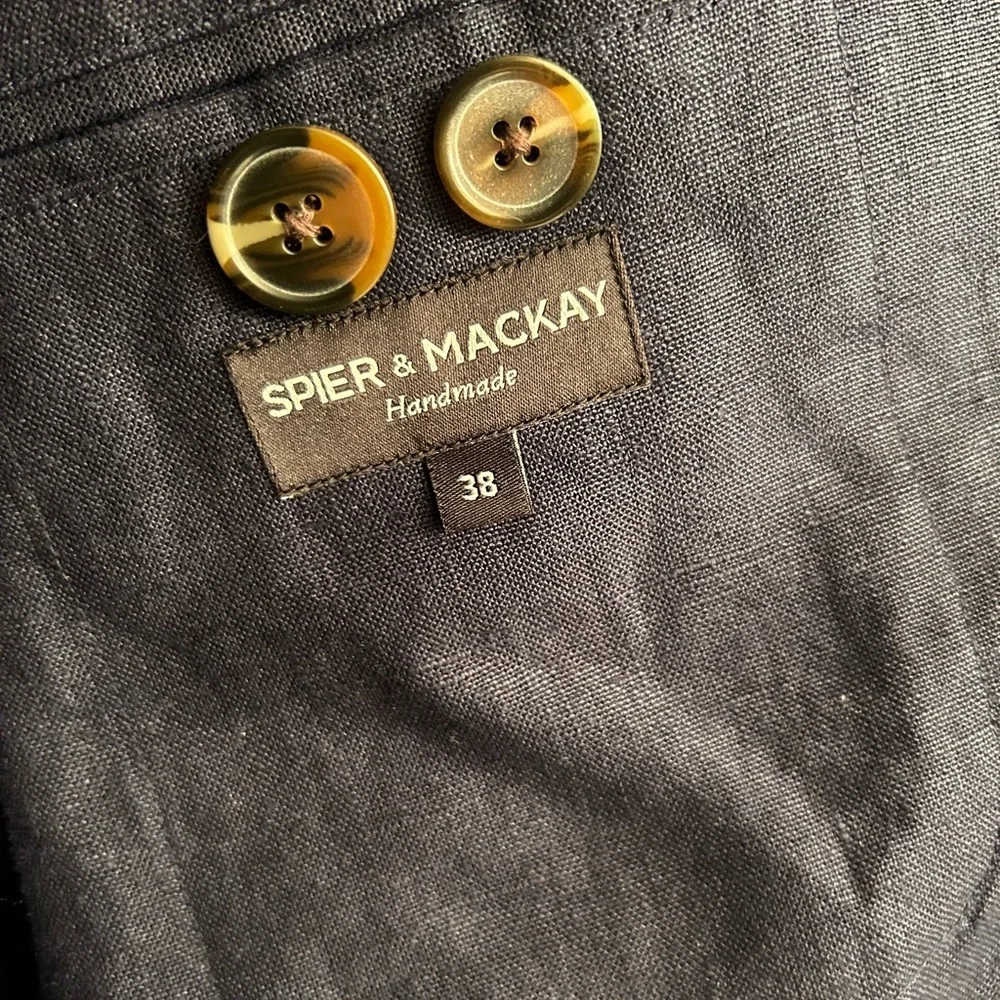SOLD Spier & Mackay Linen Light Jacket - Picture 3 of 7